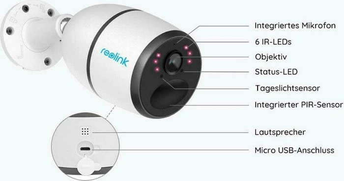 Reolink Go Plus 4G/LTE 2K 4MP HD, Serie G330