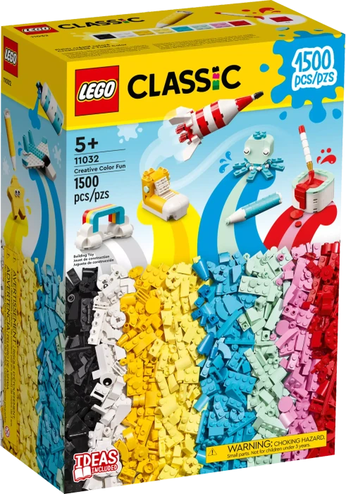 LEGO Classic - Kreativ-Bauset mit bunten Steinen