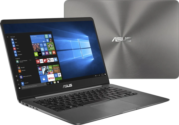 ASUS ZenBook UX3430UQ-GV010T, Quartz Grey, Core i7-7500U, 16GB RAM, 256GB SSD, GeForce 940MX, DE