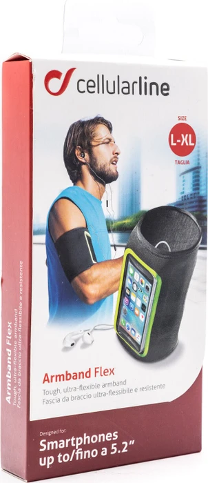 Cellularline Armband Flex schwarz