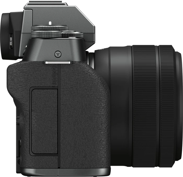 Fujifilm X-T200 dunkelsilber mit Objektiv Fujinon XC 15-45mm 3.5-5.6 OIS PZ