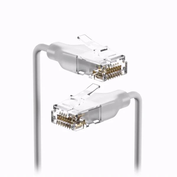 Ubiquiti UniFi Etherlighting Patchkabel, Cat6, RJ-45/RJ-45, 1m, weiß