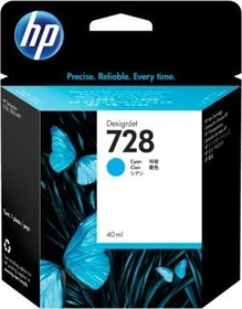 HP Tinte 728 cyan