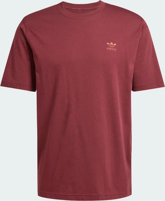 adidas Trefoil Essentials T-Shirt kurzarm shadow red (Herren)