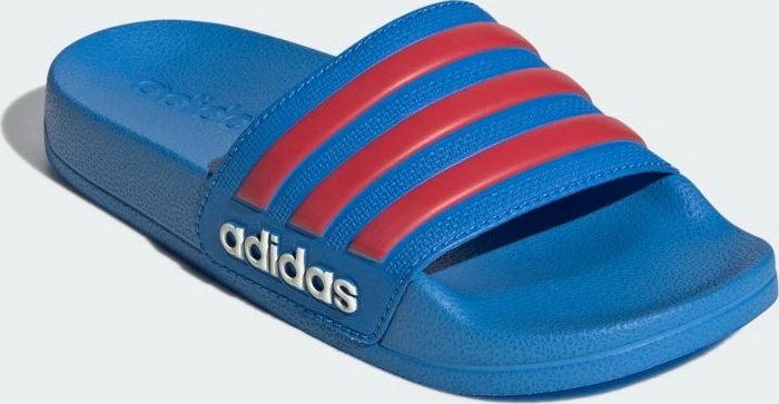 adidas Shower Adilette lucid ray blue/semi lucid red/off white (Junior)