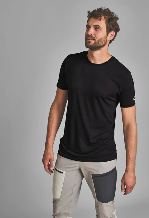 Ortovox 120 Cool Tec Clean Funktionsshirt kurzarm black raven (Herren)