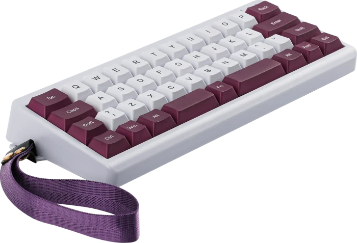 Epomaker TH40, Purple, LEDs RGB, Cherry Profil, hot-swap, Epomaker Flamingo, USB/Bluetooth, US