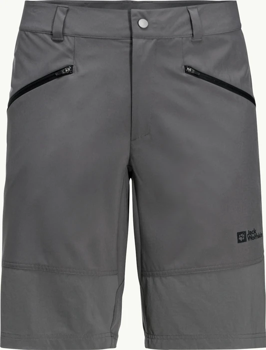 Jack Wolfskin Hiking Alpine Hose kurz slate (Herren)