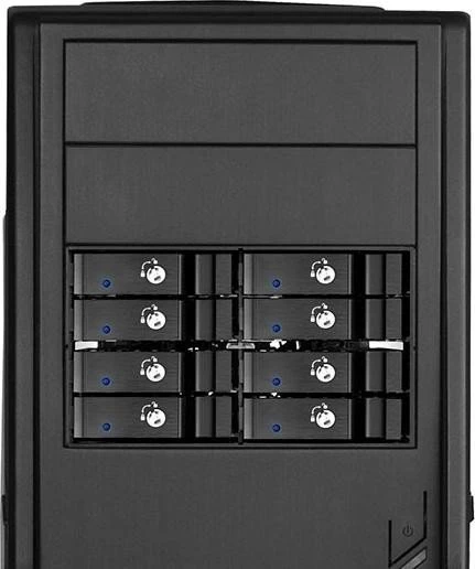 SilverStone Front Panel Storage FS208