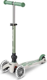 Micro Mini Micro Deluxe Foldable ECO LED Kickboard pistachio green