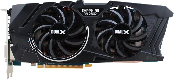 Sapphire Radeon R9 280X Dual-X OC, 3GB GDDR5, 2x DVI, HDMI, DP, lite retail