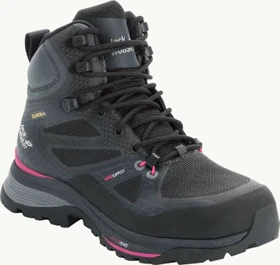 Jack Wolfskin Force Trekker Texapore Mid black/pink (Damen)