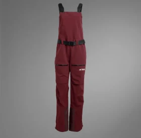 adidas Terrex Techrock 3L Gore-Tex Bib Skihose lang shadow red (Damen)