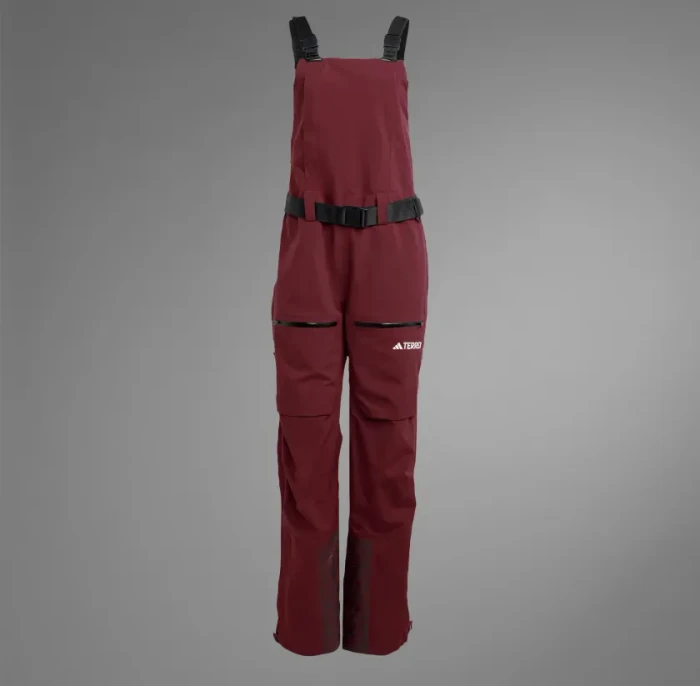 adidas Terrex Techrock 3L Gore-Tex Bib Skihose lang shadow red (Damen)
