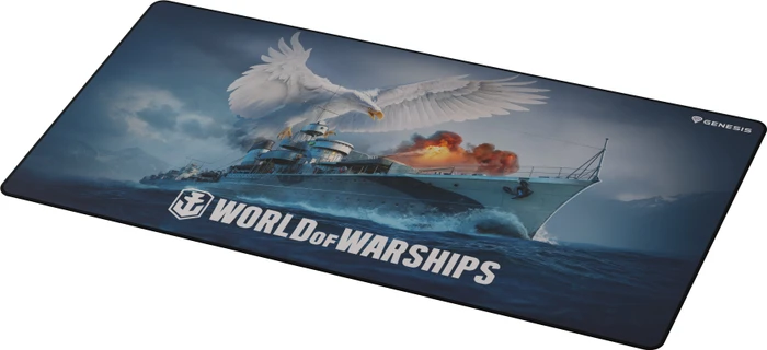 Genesis Carbon 500 Maxi WOWS Blyskawica - Official World of Warships Mousepad, 900x450mm