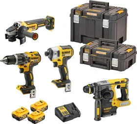DeWalt DCK422P3T Kombopack Akku-Maschinenset inkl. Koffer + 3 Akkus 5.0Ah