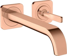 Hansgrohe Axor Citterio E Waschbeckenarmatur Unterputz polished red gold