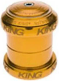 Chris King NoThreadSet 1.5" straight Steuersatz komplett gold