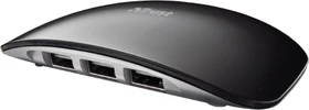 Trust Curve USB-Hub, 4x USB-A 2.0, USB 2.0 Mini-B [Buchse] (17524)