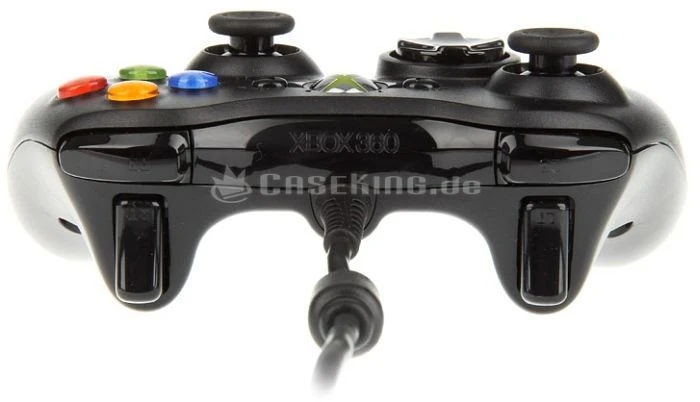 Microsoft Xbox 360 Controller für Windows USB schwarz (Xbox 360/PC)