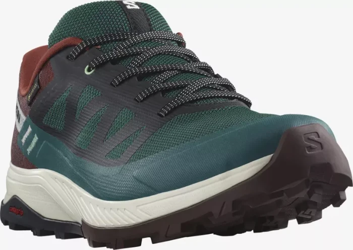 Salomon Outrise GTX ponderosa pine/bitter chocolate/vanilla ice (Herren)