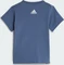 adidas Essentials Lineage Organic Cotton T-Shirt und Shorts Set preloved ink/semi green spark (Junior) Vorschaubild
