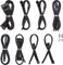 CableMod C-Series Pro ModMesh 12V-2x6 Cable Kit, Dual StealthSense, Corsair Type 5, schwarz Vorschaubild