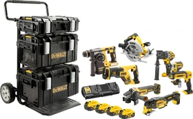 DeWalt DCK853P4 Kombopack Akku-Maschinenset inkl. ToughBox + 4 Akkus 5.0Ah