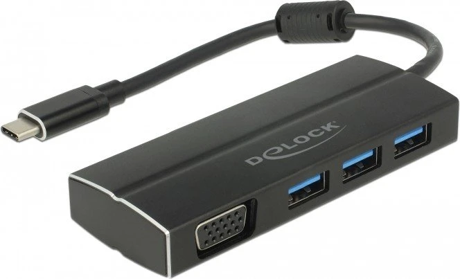 DeLOCK USB-C-VGA-Multiport-Adapter