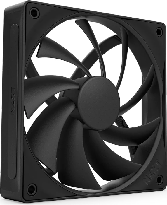 NZXT F Series F120Q (2024), Matte Black, schwarz, 120mm