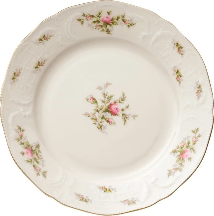 Rosenthal Sanssouci Elfenbein Moosrose Frühstücksteller 19cm