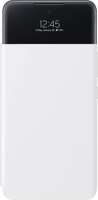 Samsung S-View Wallet Cover für Galaxy A53 5G weiß