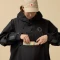 Fjällräven Hoja Rain Poncho schwarz Vorschaubild