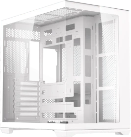 DarkFlash C280 White, Glasfenster