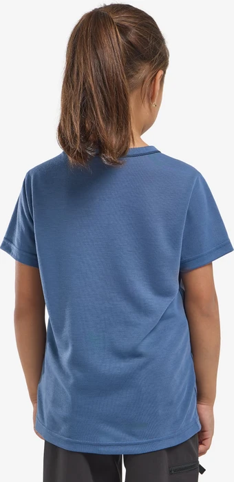 Jack Wolfskin Hiking Graphic Funktionsshirt kurzarm evening sky (Junior)