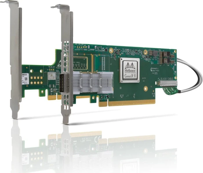 NVIDIA Mellanox ConnectX-6 VPI 200G, QSFP56/InfiniBand, Socket Direct 2x PCIe 3.0 x16