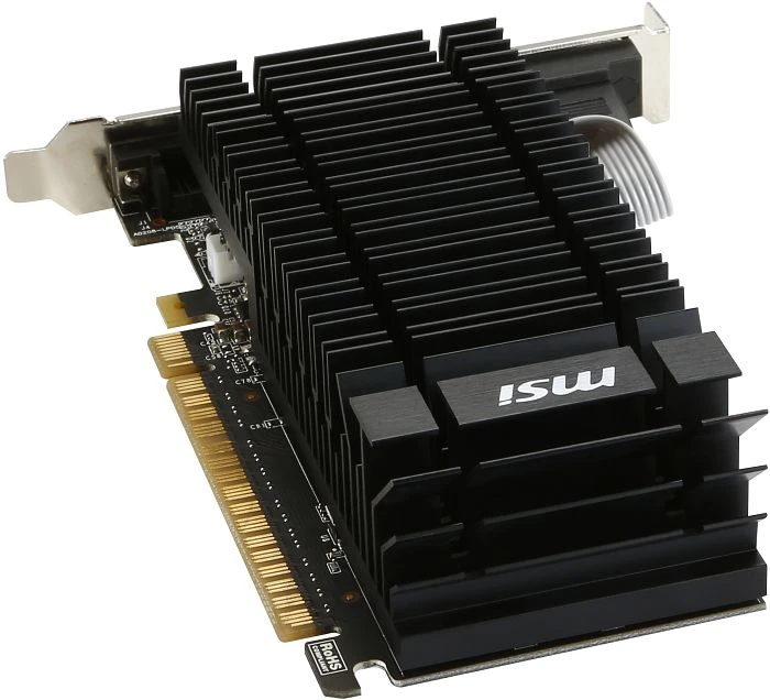 MSI GeForce GT 720, N720-1GD5HLP, 1GB GDDR5, VGA, DVI, HDMI