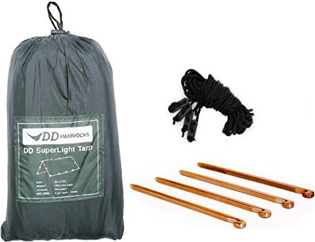 DD Hammocks Superlight Tarp olive green