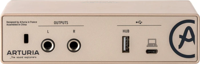 Arturia MiniFuse 1 champagne