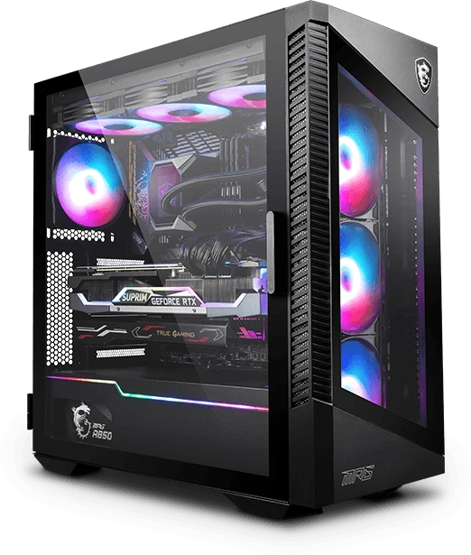 MSI MPG Velox 100R, Glasfenster
