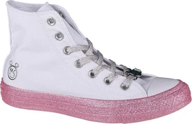 Converse x Miley Cyrus Chuck Taylor All Star High Top white/pink dogwood/black (Damen)