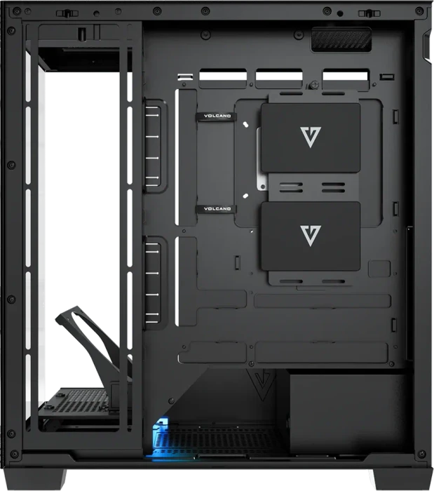 Modecom Volcano Stellar Plus NF Black, Glasfenster