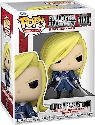 FunKo Pop! Animation - Fullmetal Alchemist Brotherhood - Olivier Armstrong with Sword