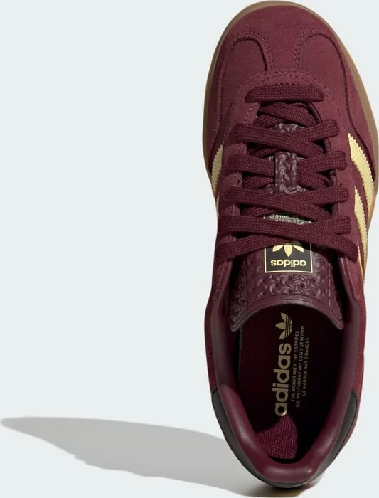 adidas Gazelle Indoor maroon/almost yellow/gold metallic (Junior)