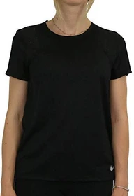 Nike Miler Laufshirt kurzarm schwarz (Damen)