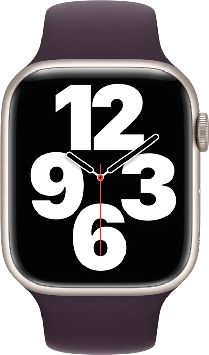Apple Sportarmband Regular für Apple Watch 45mm holunder