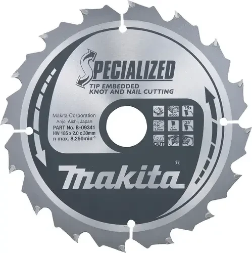 Makita Specialized Kreissägeblatt 32Z, 260x2.3x30mm, 1 Stück