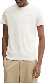 Tommy Hilfiger Logo Slim Fit T-Shirt kurzarm oatmeal heather (Herren)