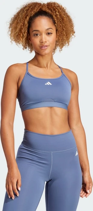 adidas Aeroreact Training Light-Support Sport-BH preloved ink (Damen)