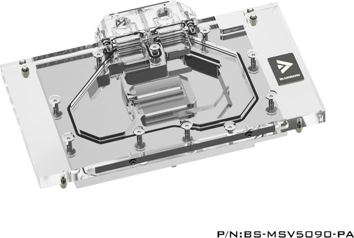 Barrow NVIDIA RTX 5090 LRC 2.0 Full Coverage GPU Water Block, MSI Ventus 5090, BS-MSV5090-PA, weiß